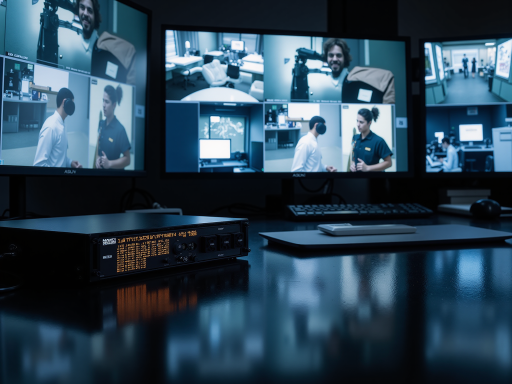 AI视频剪辑系统界面截图，显示视频分析进度条，智能剪辑功能面板，现代化操作界面，专业视频处理软件